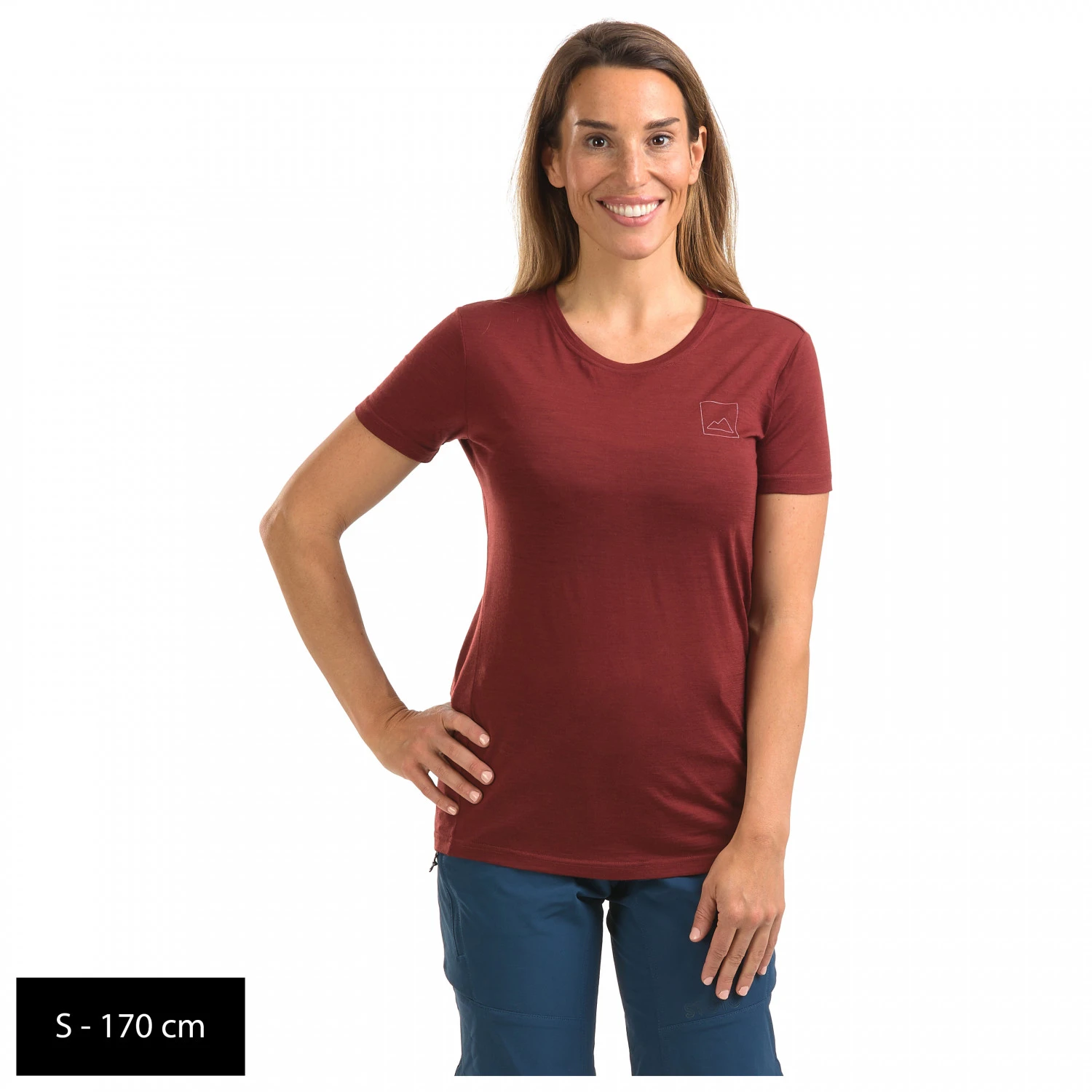 Bergfreunde.de - Women's Merino150 Bergfreunde Outline T-Shirt - T-shirt En Laine Mérinos 6 Bergfreunde.de - Women's Merino150 Bergfreunde Outline T-Shirt - T-shirt En Laine Mérinos – Image 4
