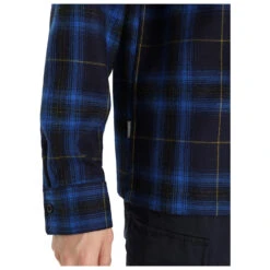 Icebreaker - Dawnder L/S Flannel Shirt Plaid - Chemise -Stoic Soldes icebreaker dawnder l s flannel shirt plaid chemise detail 6