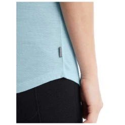 Icebreaker - Women's Sphere II Tank - T-shirt En Laine Mérinos -Stoic Soldes icebreaker womens sphere ii tank t shirt en laine merinos detail 4