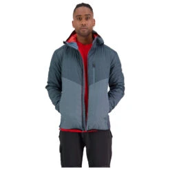 Mons Royale - Arete Merino Insulation Hood - Veste Polaire -Stoic Soldes mons royale arete merino insulation hood veste polaire detail 5