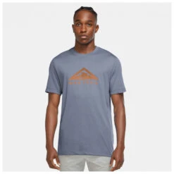 Nike - Dri-Fit Trail Running T-Shirt - T-shirt De Running -Stoic Soldes nike dri fit trail running t shirt t shirt de running detail 3