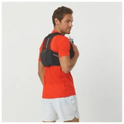 Salomon - Sense Pro 2 With Flasks - Sac à Dos Trail -Stoic Soldes salomon sense pro 2 with flasks sac a dos trail detail 4