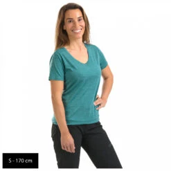 Stoic - Women's Merino150 HeladagenSt. T-Shirt - T-shirt En Laine Mérinos -Stoic Soldes stoic womens merino150 heladagenst t shirt t shirt en laine merinos detail 10
