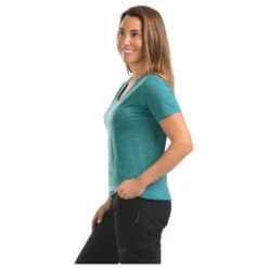 Stoic - Women's Merino150 HeladagenSt. T-Shirt - T-shirt En Laine Mérinos -Stoic Soldes stoic womens merino150 heladagenst t shirt t shirt en laine merinos detail 11
