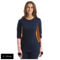 Stoic - Women's MerinoMesh150 BensjonSt. II L/S - Sous-vêtement Mérinos -Stoic Soldes stoic womens merinomesh150 bensjonst ii l s sous vetement merinos detail 10